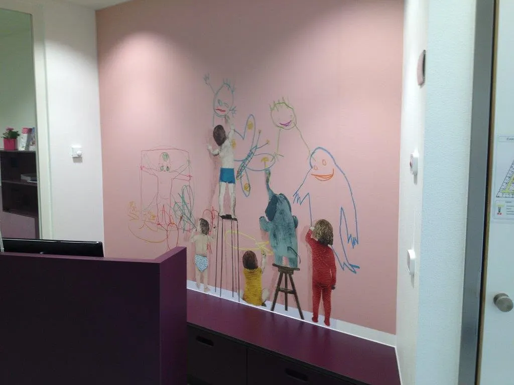 Muurillustratie, beeld 5