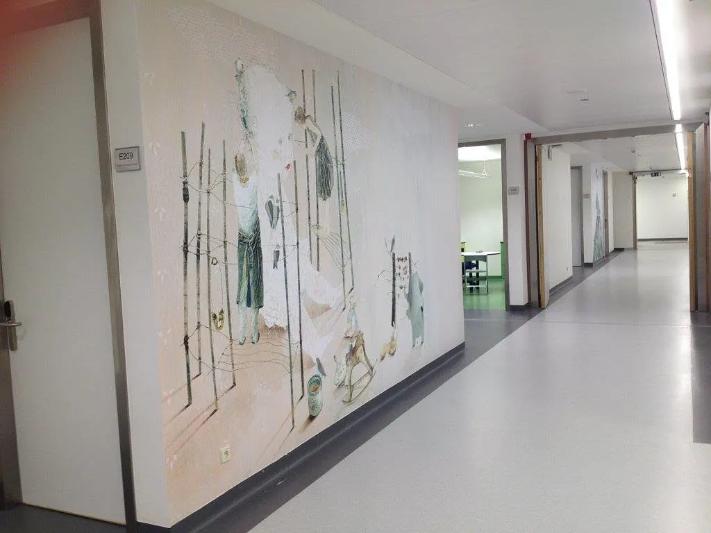 Muurillustratie, beeld 23